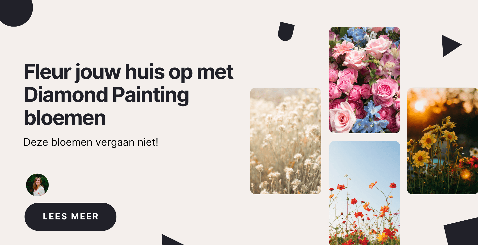 Fleur jouw huis op met Diamond Painting bloemen