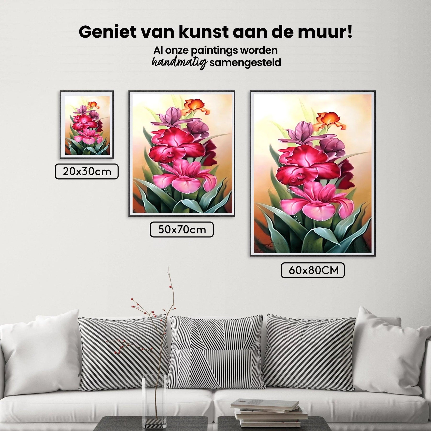 Diamantmaling Blomsterplade - SEOS Shop ®