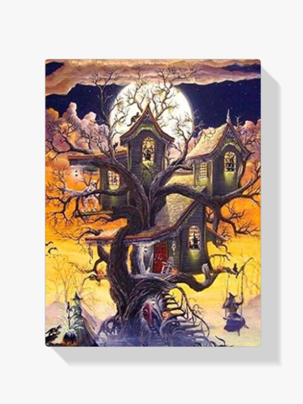 Diamantmaling Træhus - SEOS Shop ®