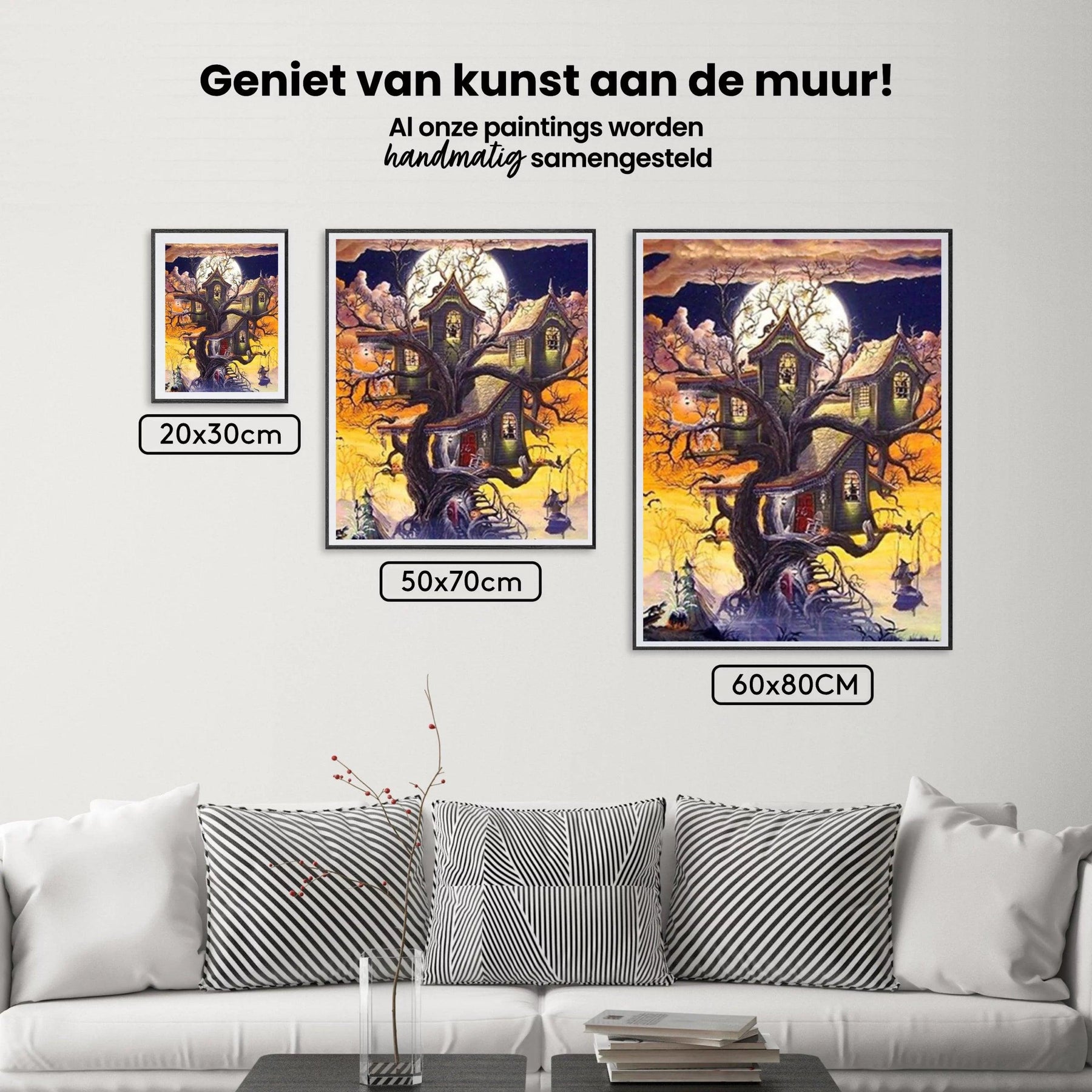 Diamantmaling Træhus - SEOS Shop ®