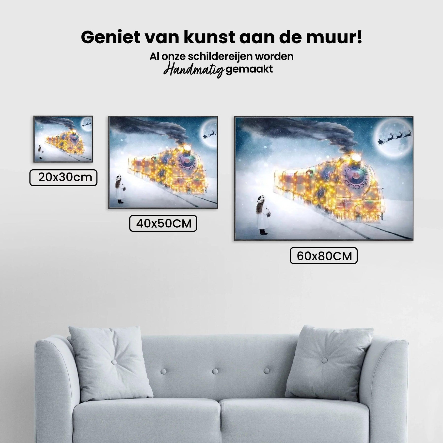 Diamantmaling Juletoget – SEOS Shop ®