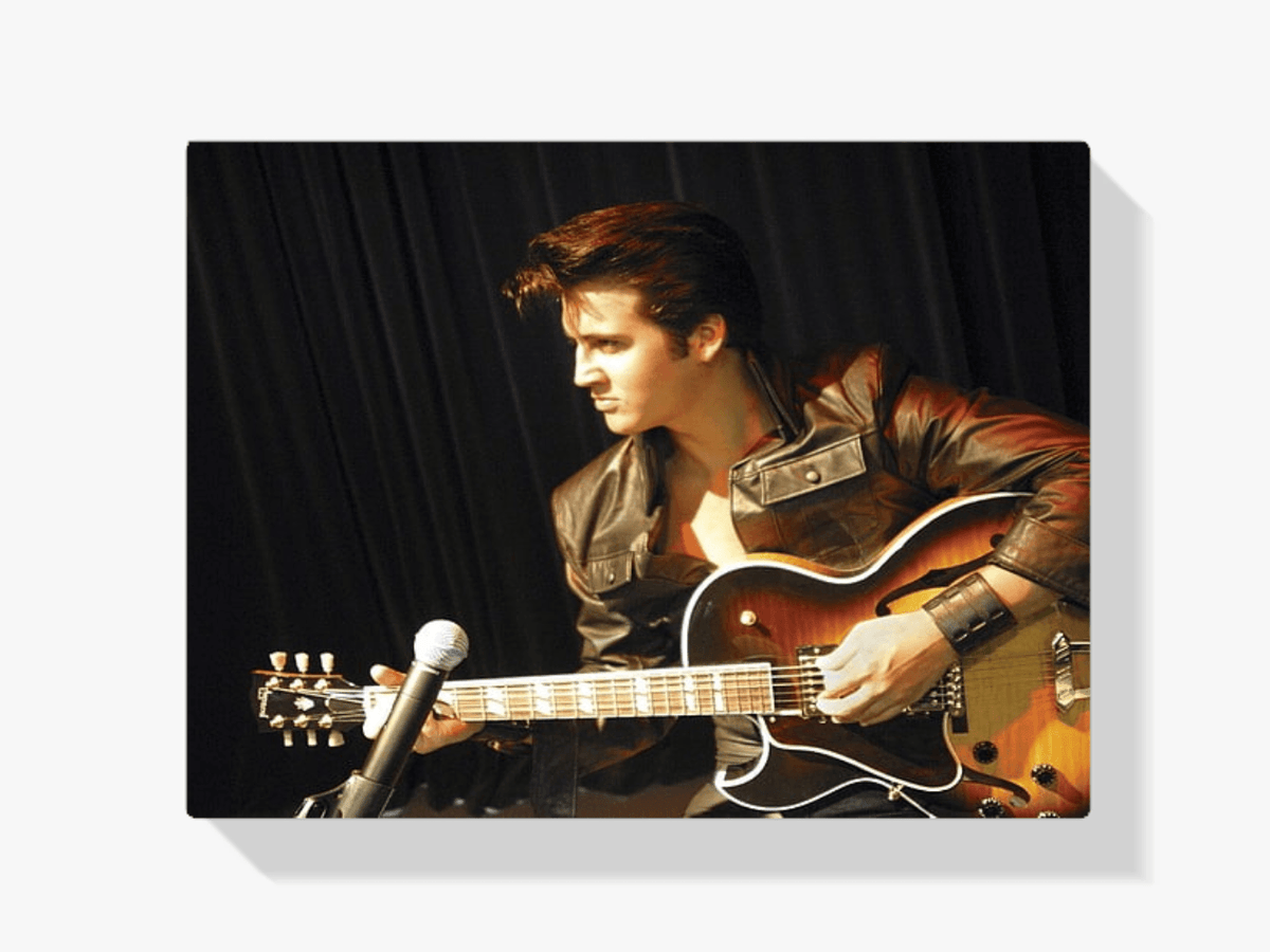 Diamantmaleri Elvis Presley med guitar - SEOS Shop ®