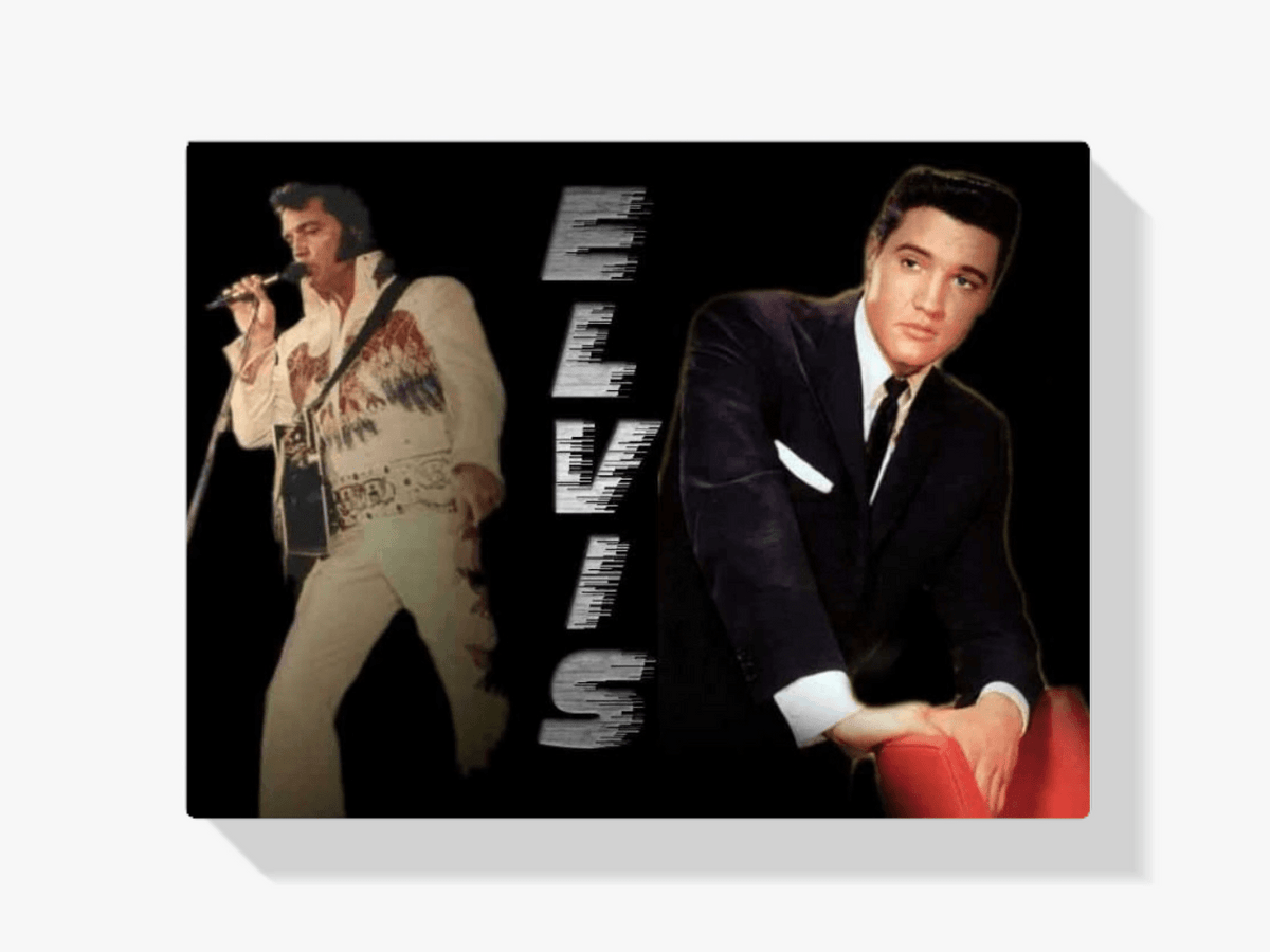 Diamantmaleri Elvis Presley to faser - SEOS Shop ®