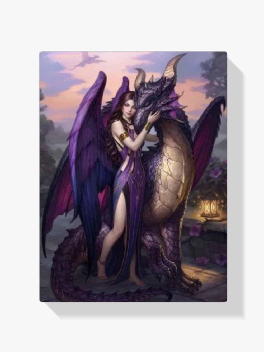 Diamantmaling Fe med Drage - SEOS Shop ®