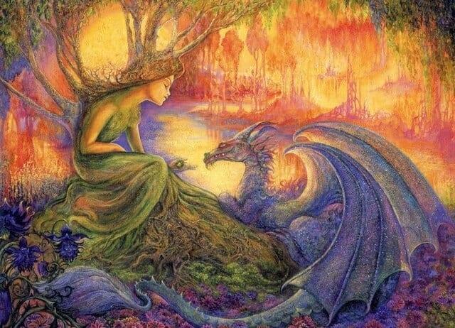 Diamantmaling fe møder drage - SEOS Shop ®