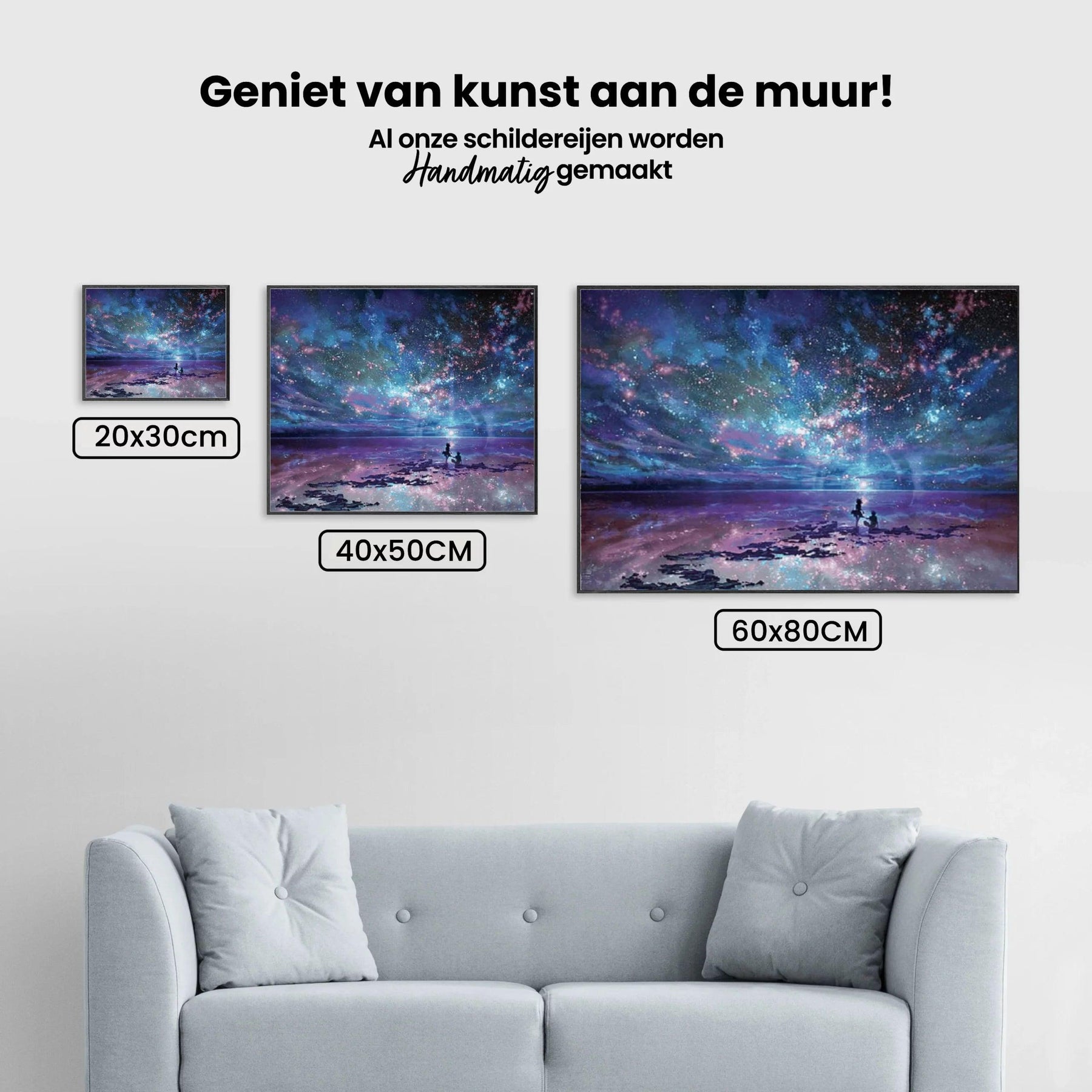 Diamantmaleri Farvet Stjernehimmel – SEOS Shop ®