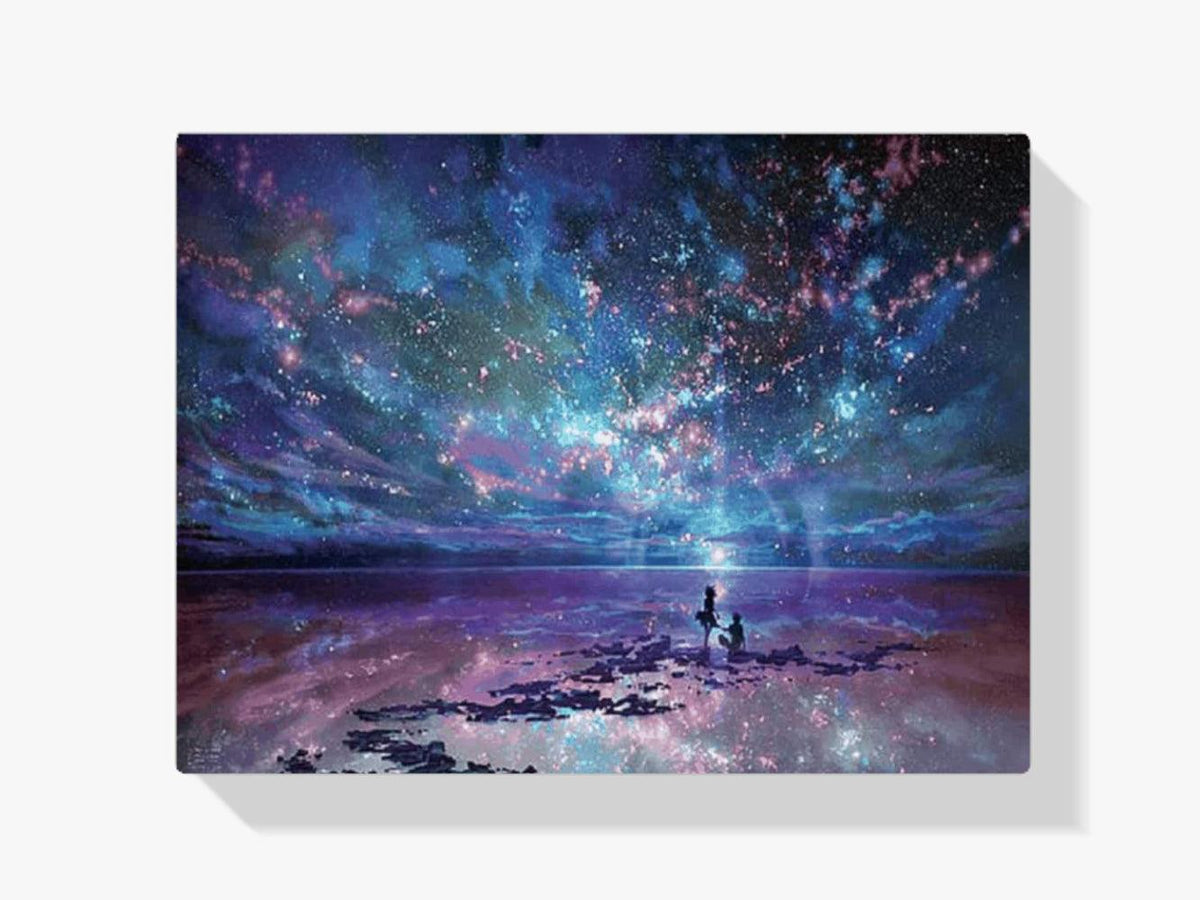 Diamantmaleri Farvet Stjernehimmel – SEOS Shop ®