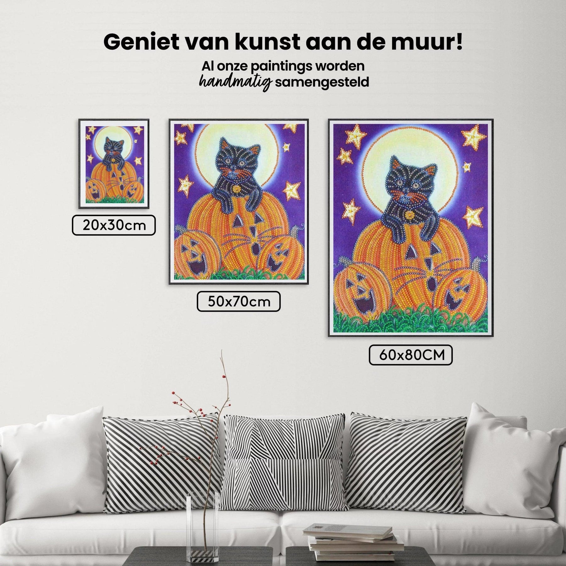 Diamantmaleri Uhyggelig Græskarmand - SEOS Shop ®