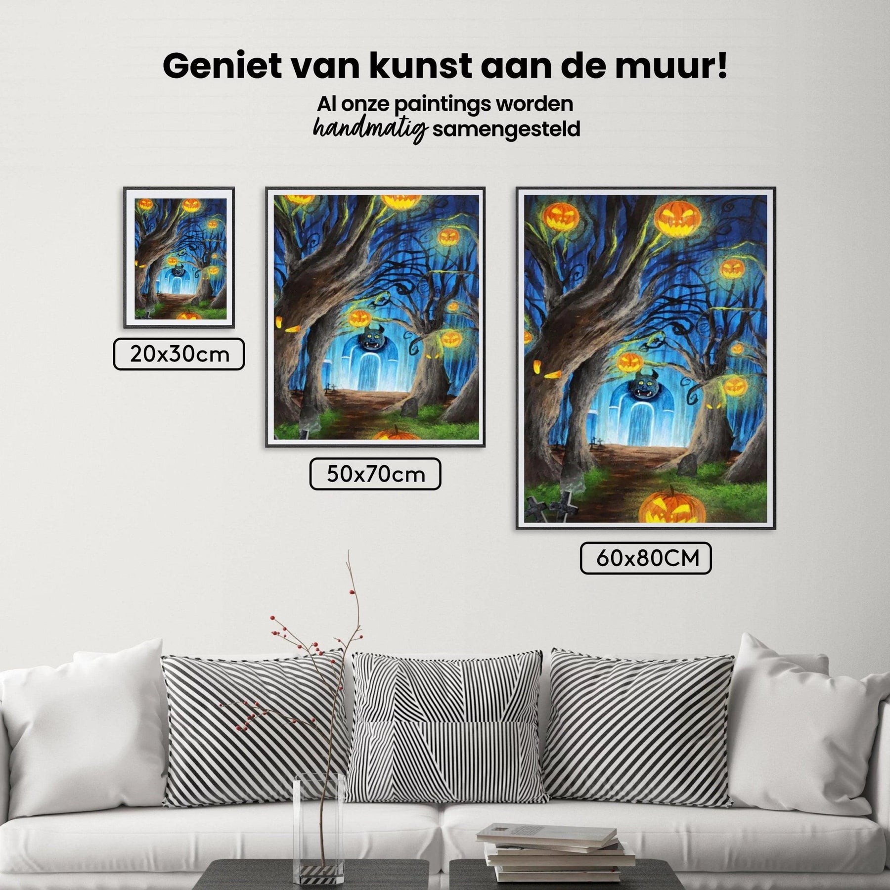 Diamantmaling Halloween i junglen - SEOS Shop ®