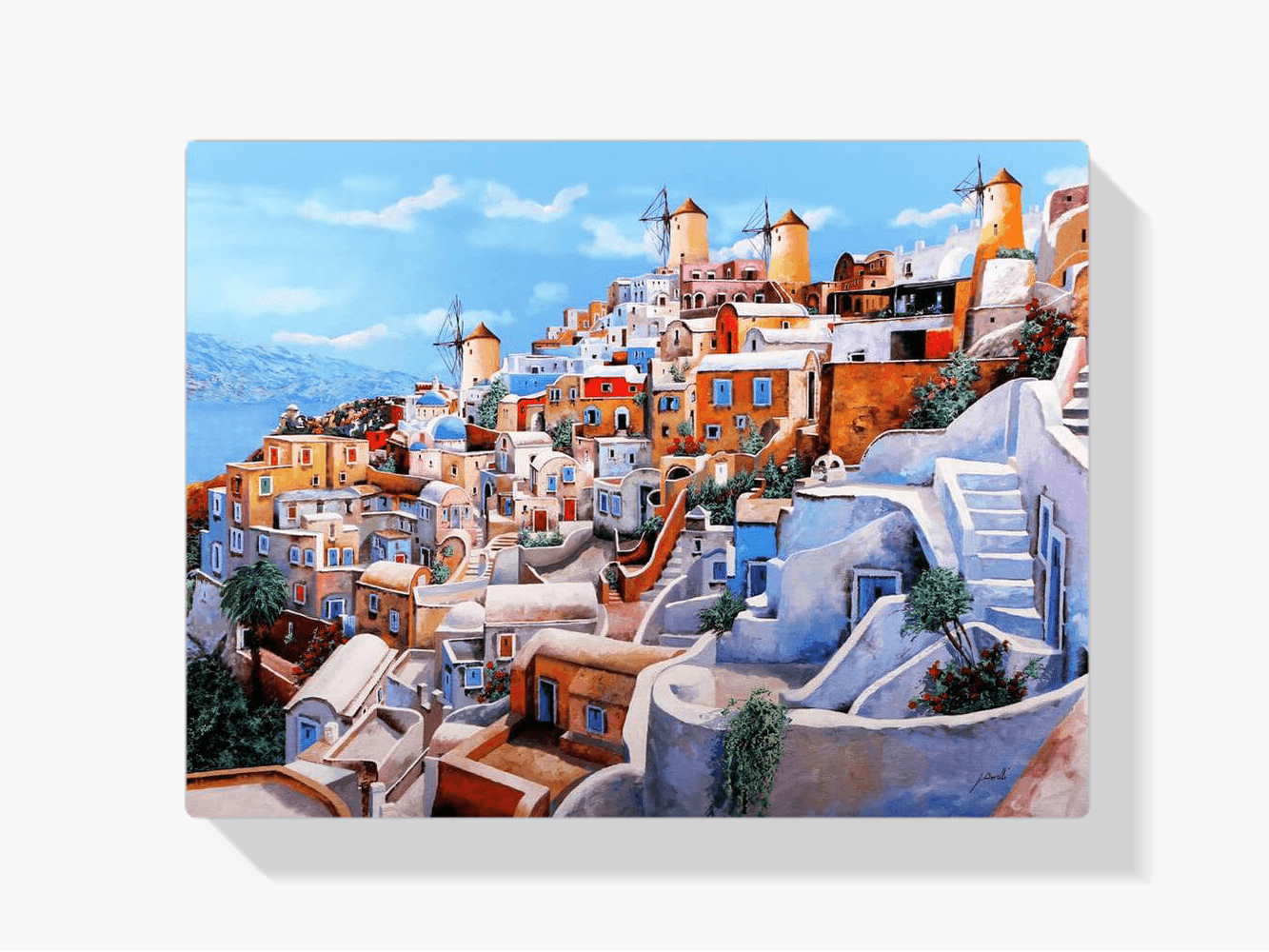 Diamantmaleri - I Colori di Santorini - SEOS Shop ®