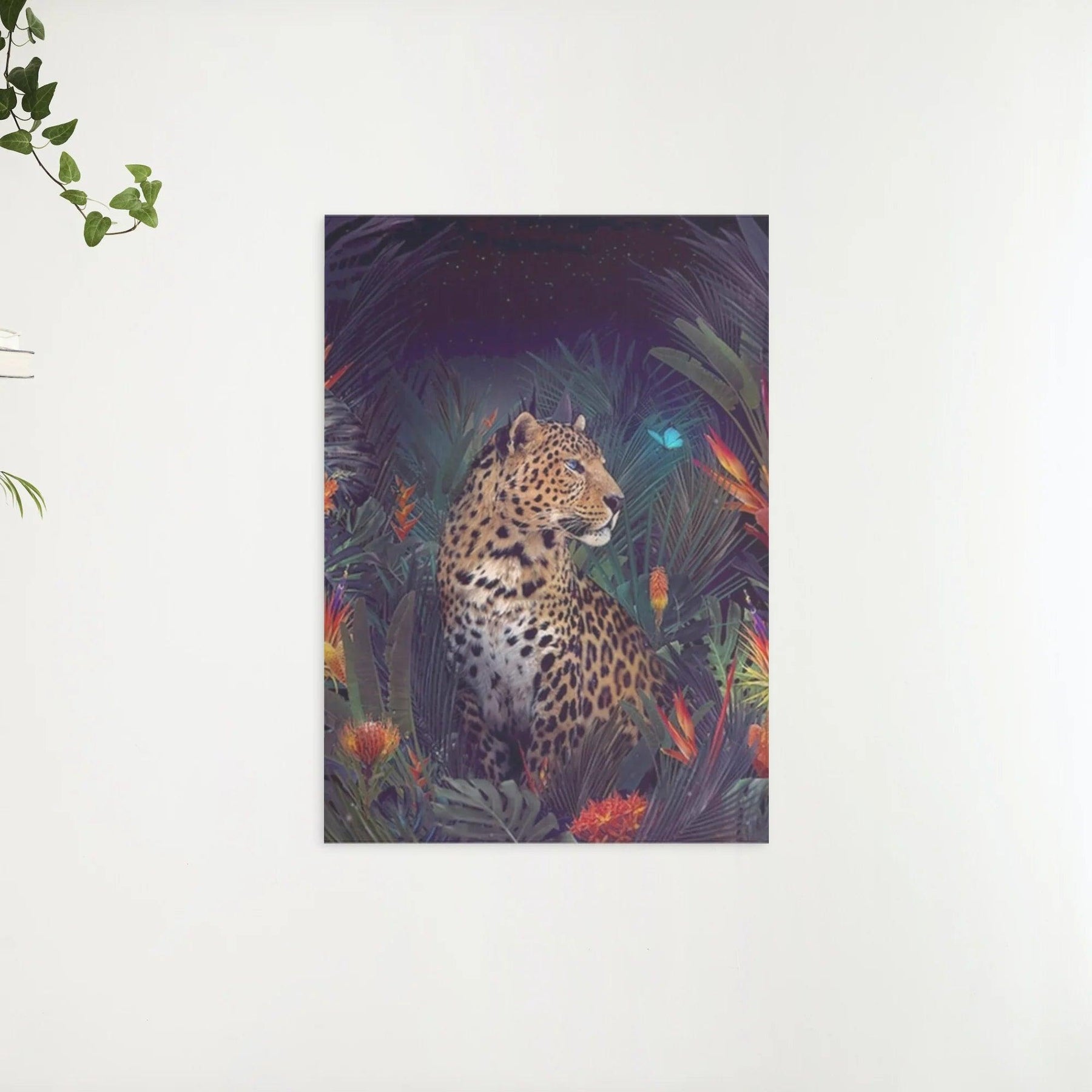 Diamantmaling Gepard med Sommerfugl - SEOS Shop ®