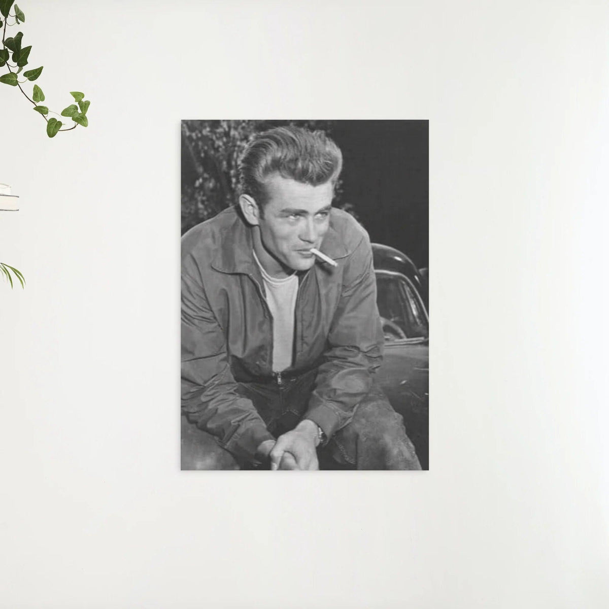 Diamantmaleri James Dean sort-hvid - SEOS Shop ®