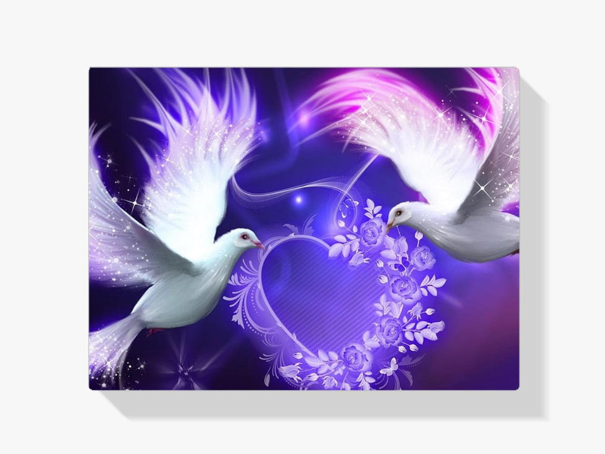 Diamantmaleri Elsker Lilla Due - SEOS Shop ®