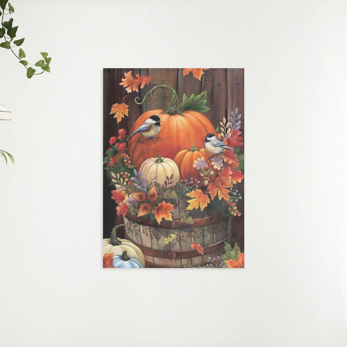 Diamantmaling Græskar og Fugle - SEOS Shop ®