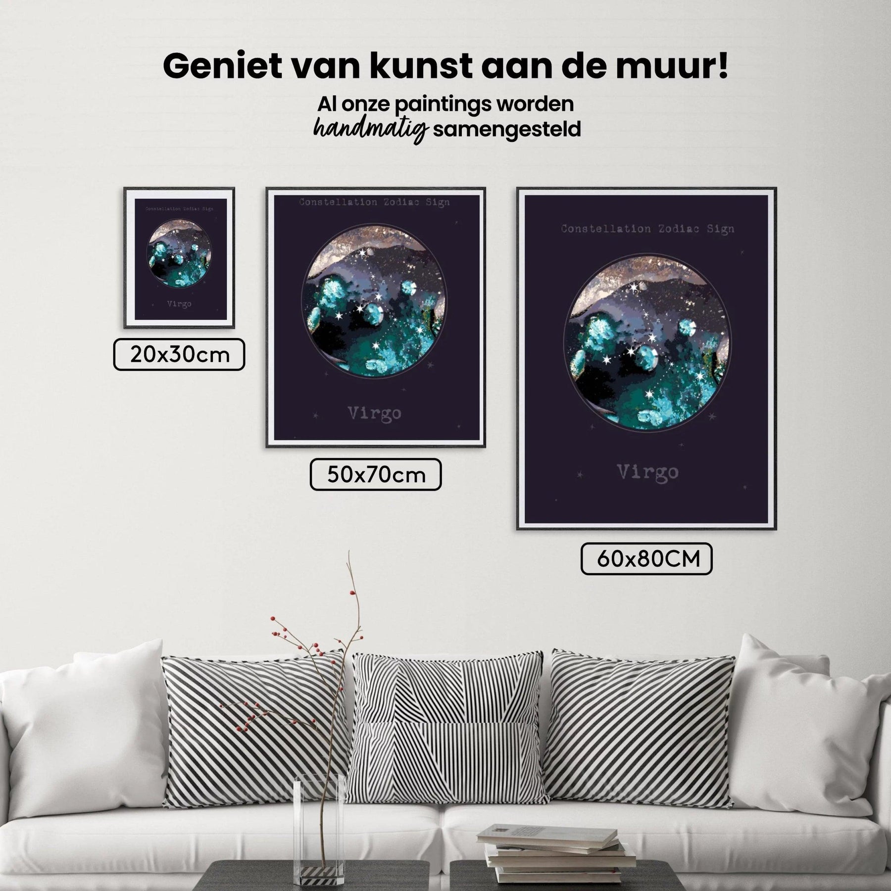 Diamantmaleri Stjernetegn - Jomfruen - SEOS Shop ®