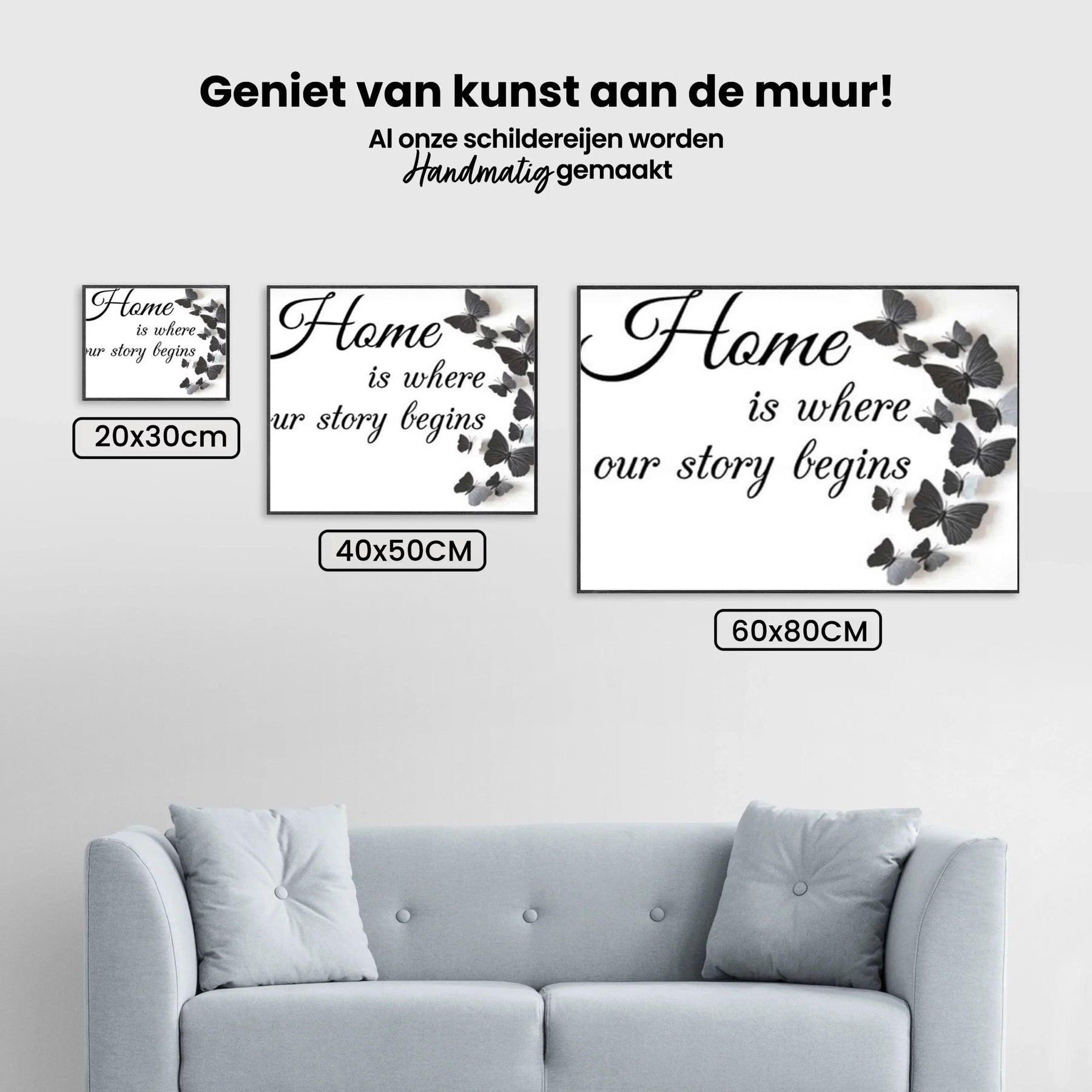 Diamond Painting Home er hvor vores historie begynder – SEOS Shop ®