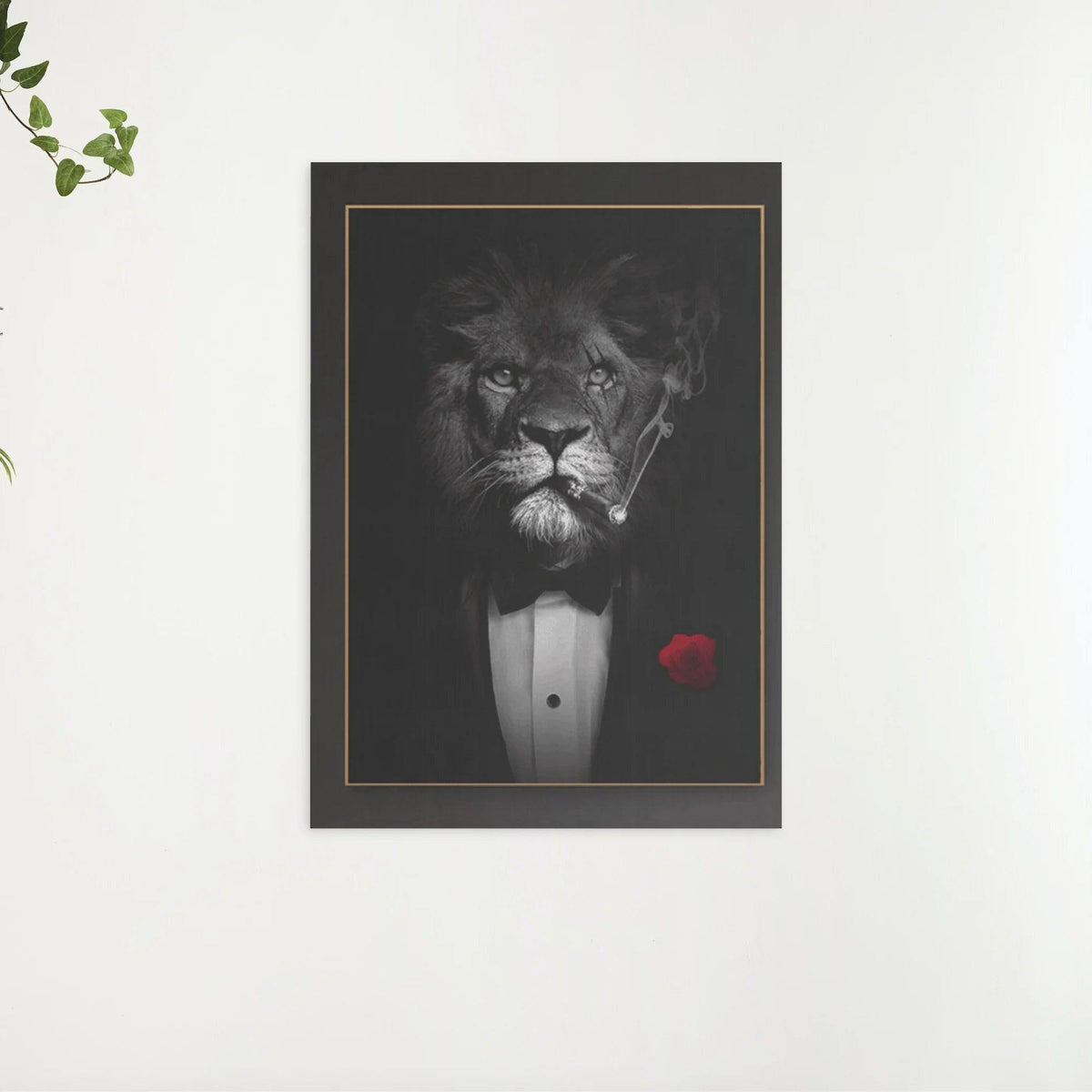 Diamantmaling Løve i jakkesæt - SEOS Shop ®