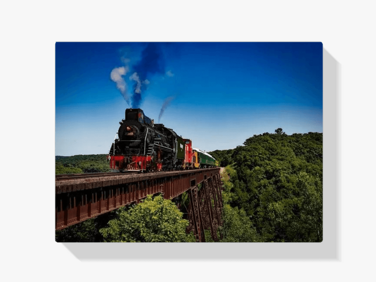 Diamantmaling Tog på Skinner – SEOS Shop ®