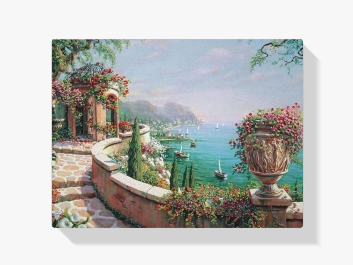 Diamantmaling Udsigt med tåge – SEOS Shop ®