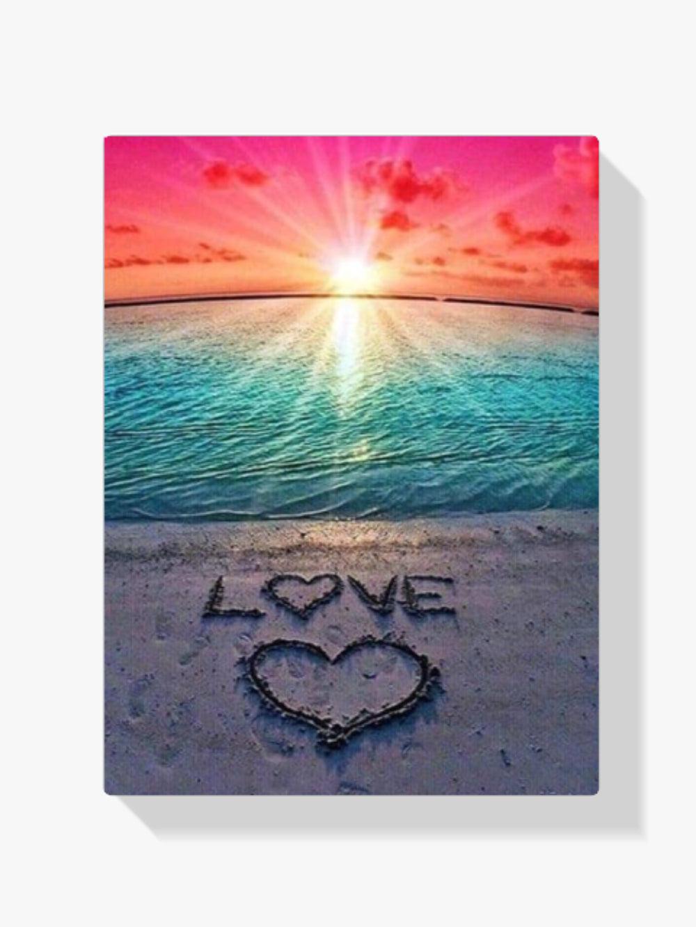 Diamantmaleri Solnedgang - SEOS Shop ®