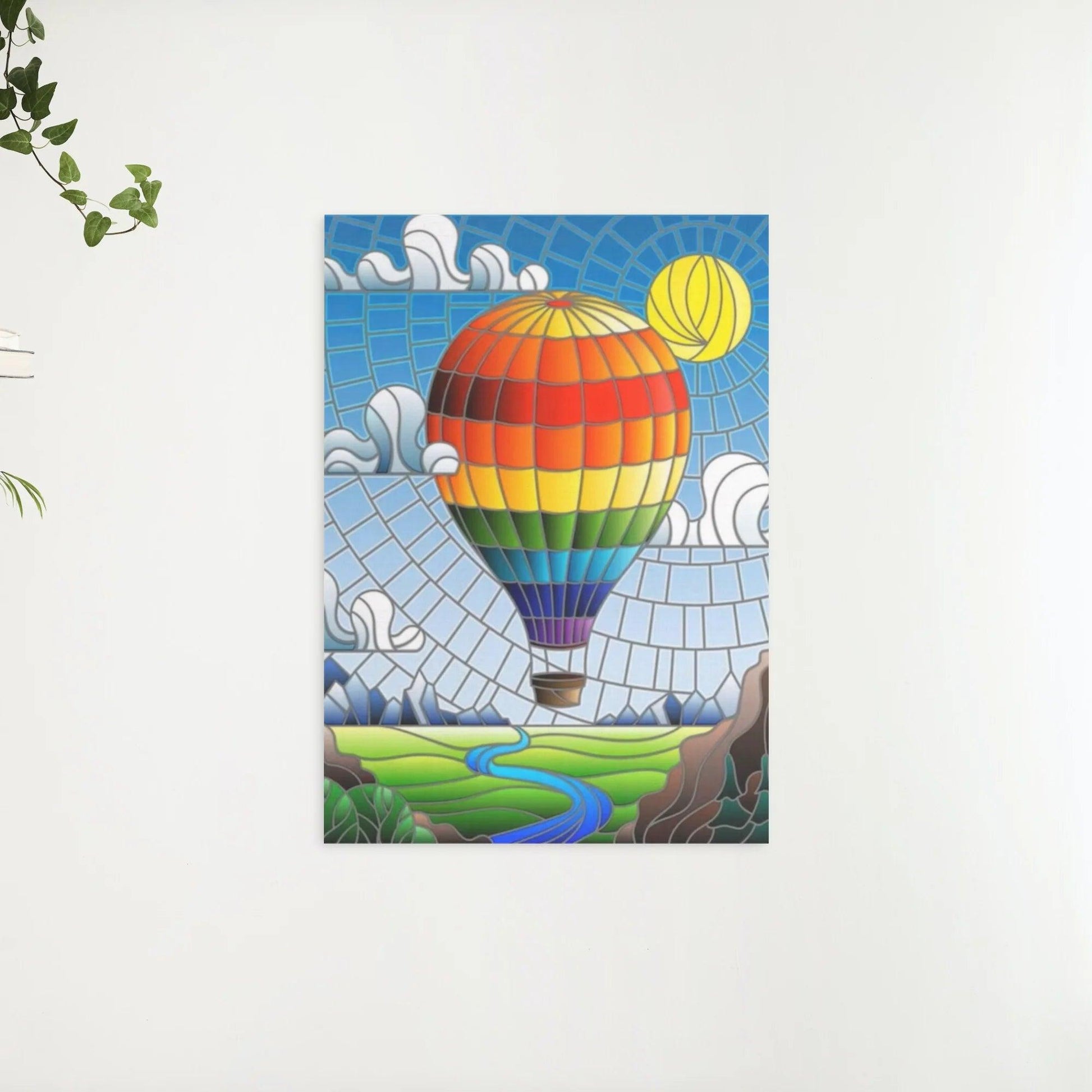 Diamantmaling - Ballonflyvning - SEOS Shop ®