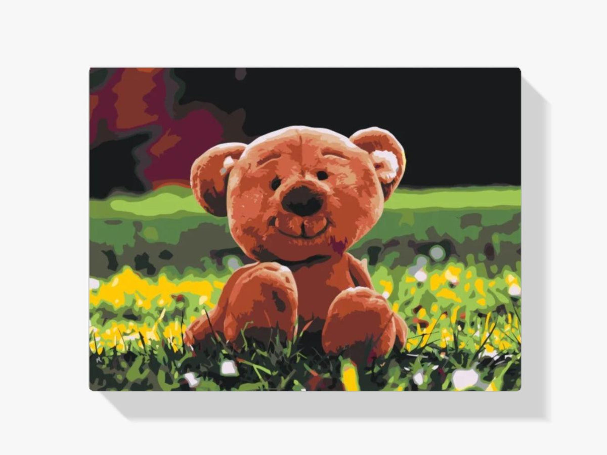 Diamantmaling - Bjørn i græsset - SEOS®