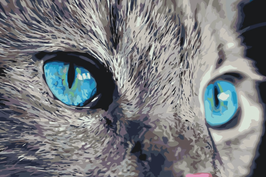 Diamantmaling - Et gennemtrængende blik - SEOS®