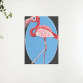 Diamantmaleri - En flamingo med dens ting - SEOS®