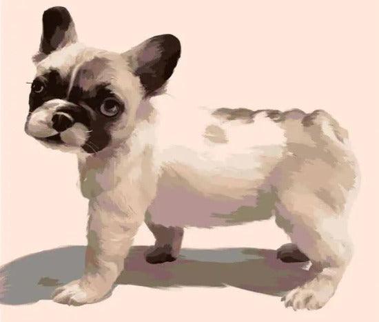 Diamantmaleri - Fransk Bulldog - SEOS®