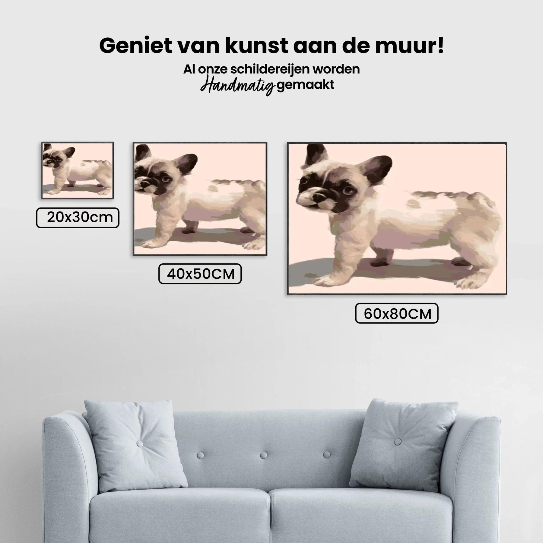 Diamantmaleri - Fransk Bulldog - SEOS®