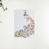 Diamantmaling - Farvet påfugl 2 - SEOS®