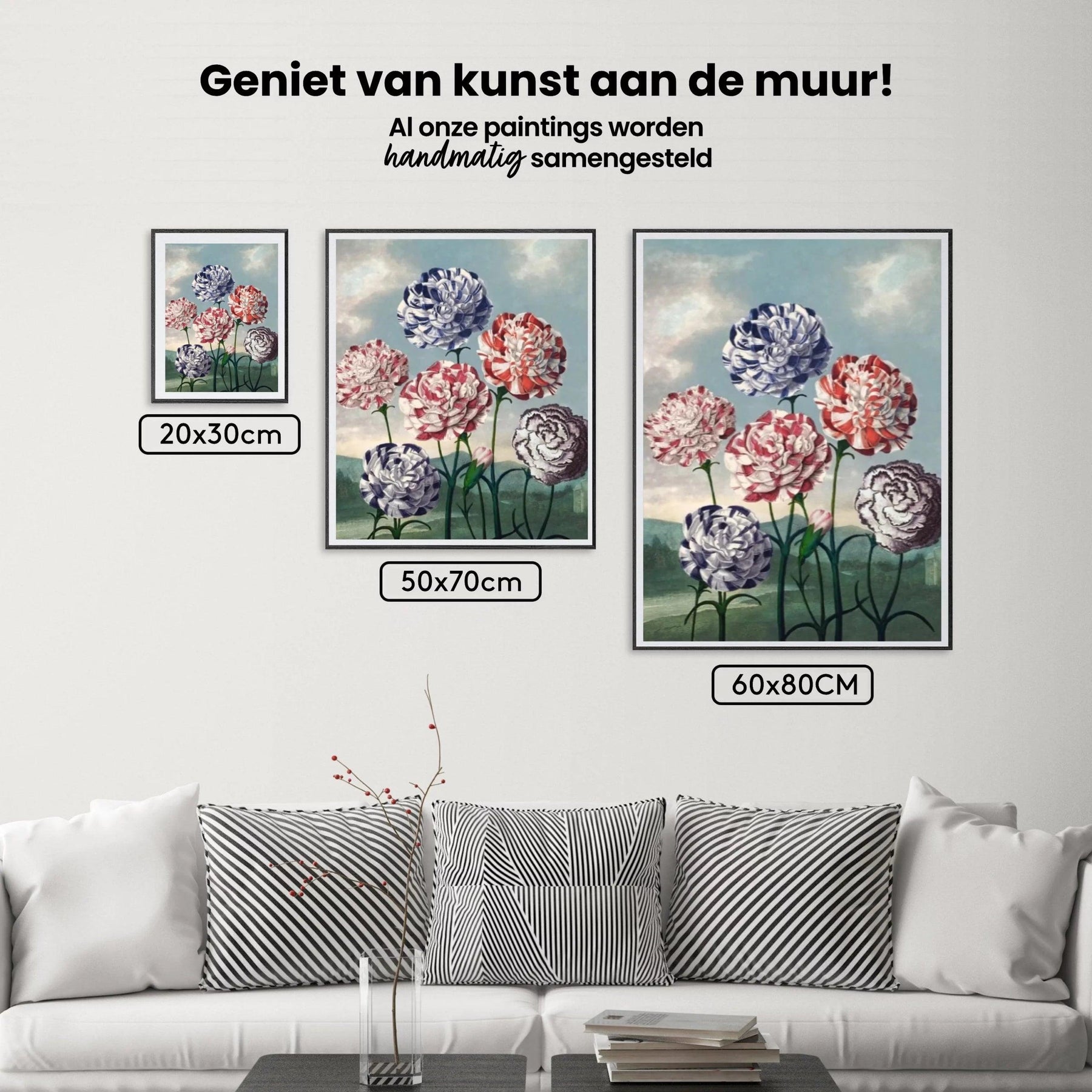 Diamantmaleri - Gruppe af nelliker - SEOS Shop ®