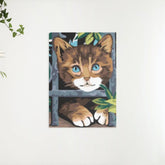 Diamantmaleri - Kat bag hegnet - SEOS®