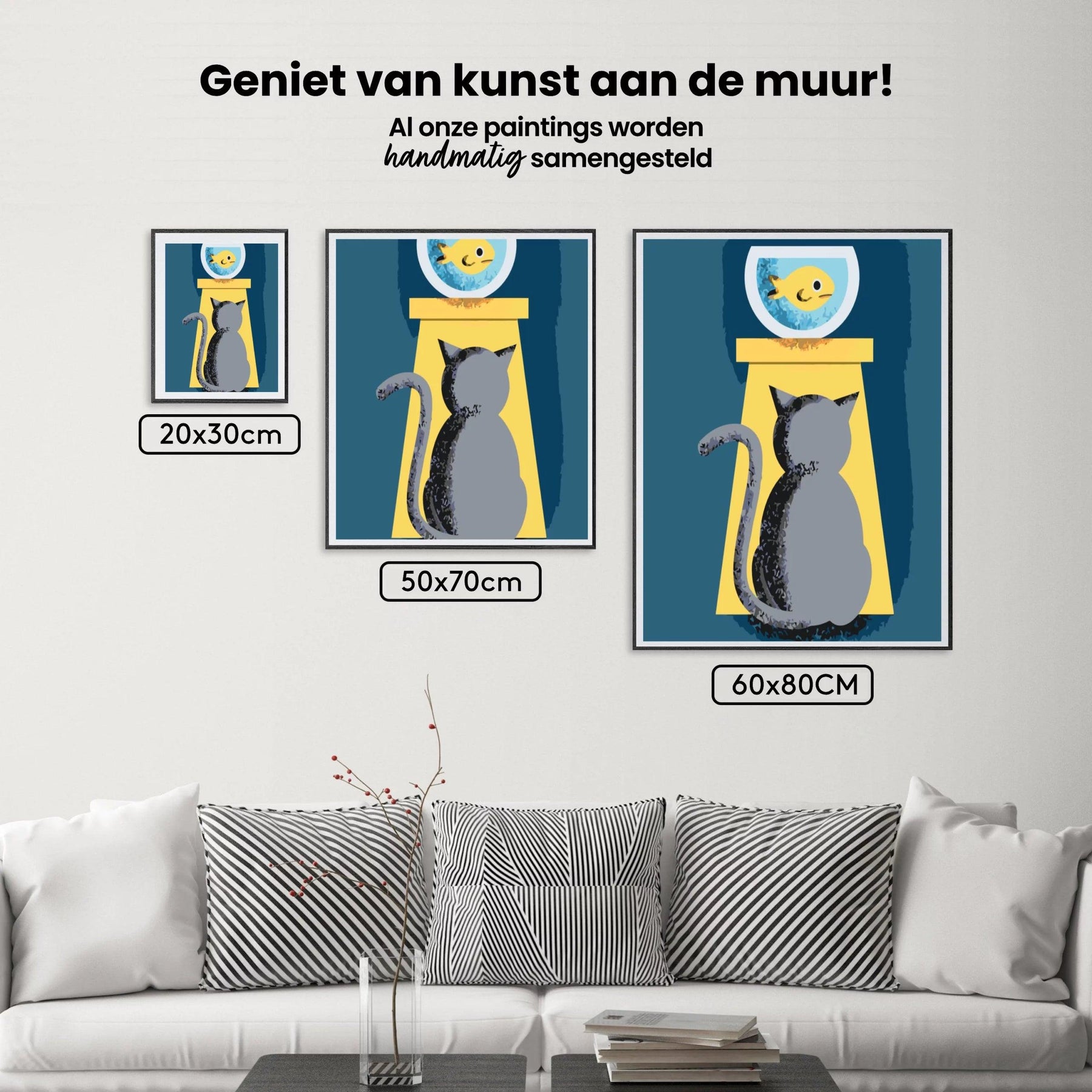 Diamantmaling - Kat og byttedyr - SEOS®