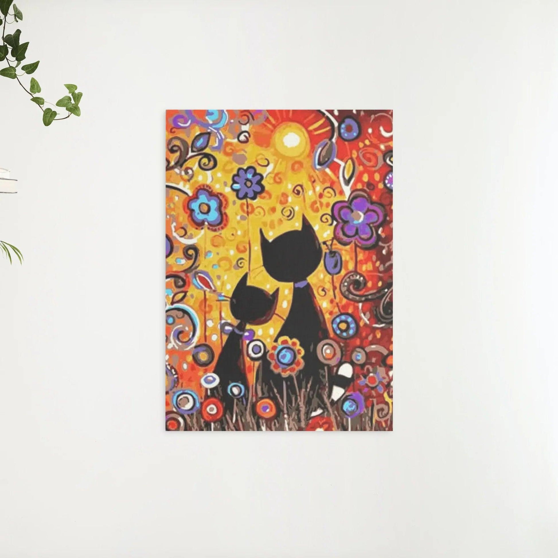 Diamantmaling - Killinger med blomster - SEOS®