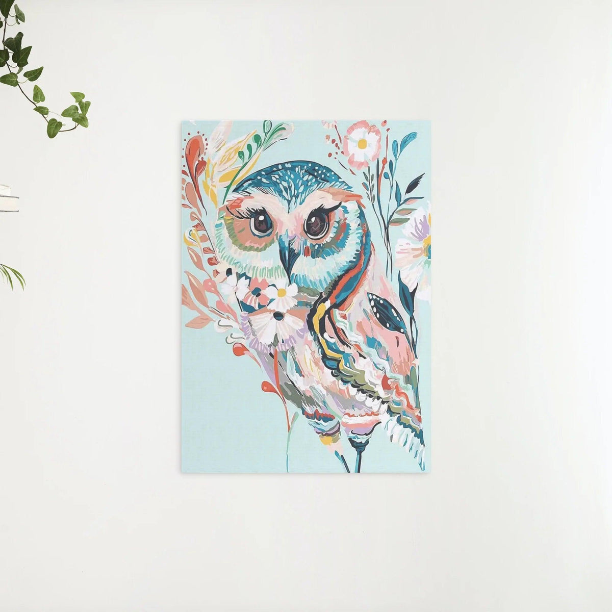 Diamantmaleri - Farverig ugle - SEOS®