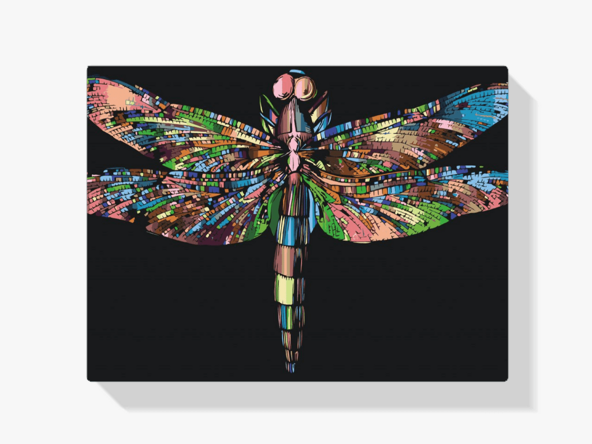 Diamantmaleri - Farverig guldsmed - SEOS®