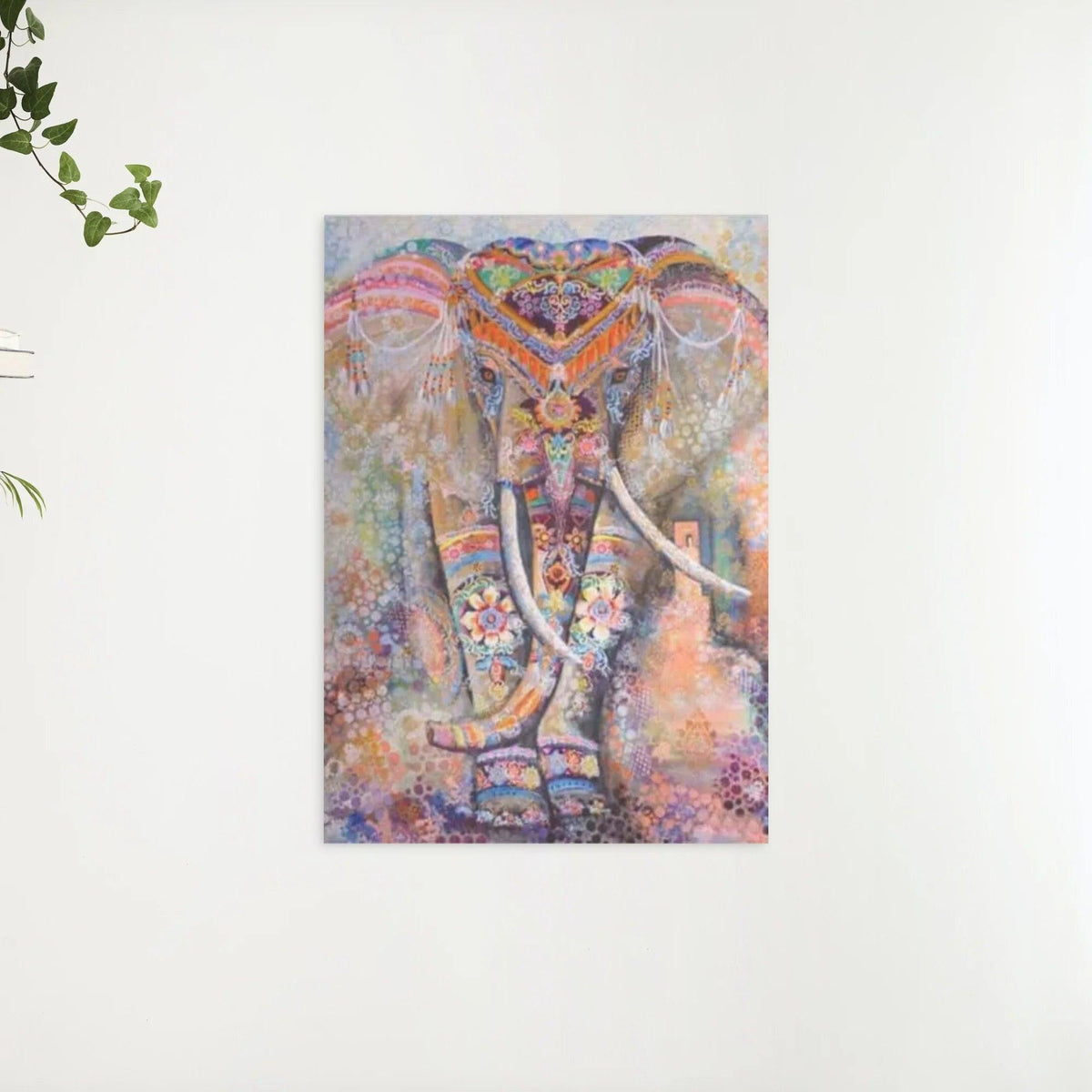 Diamantmaleri Farverig Elefant - SEOS Shop ®