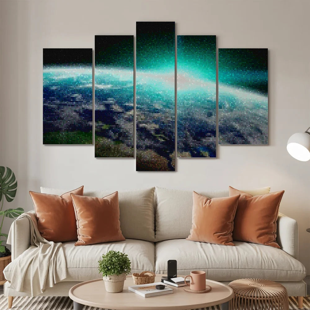 Diamantmaling Jorden 5 dele - SEOS Shop ®