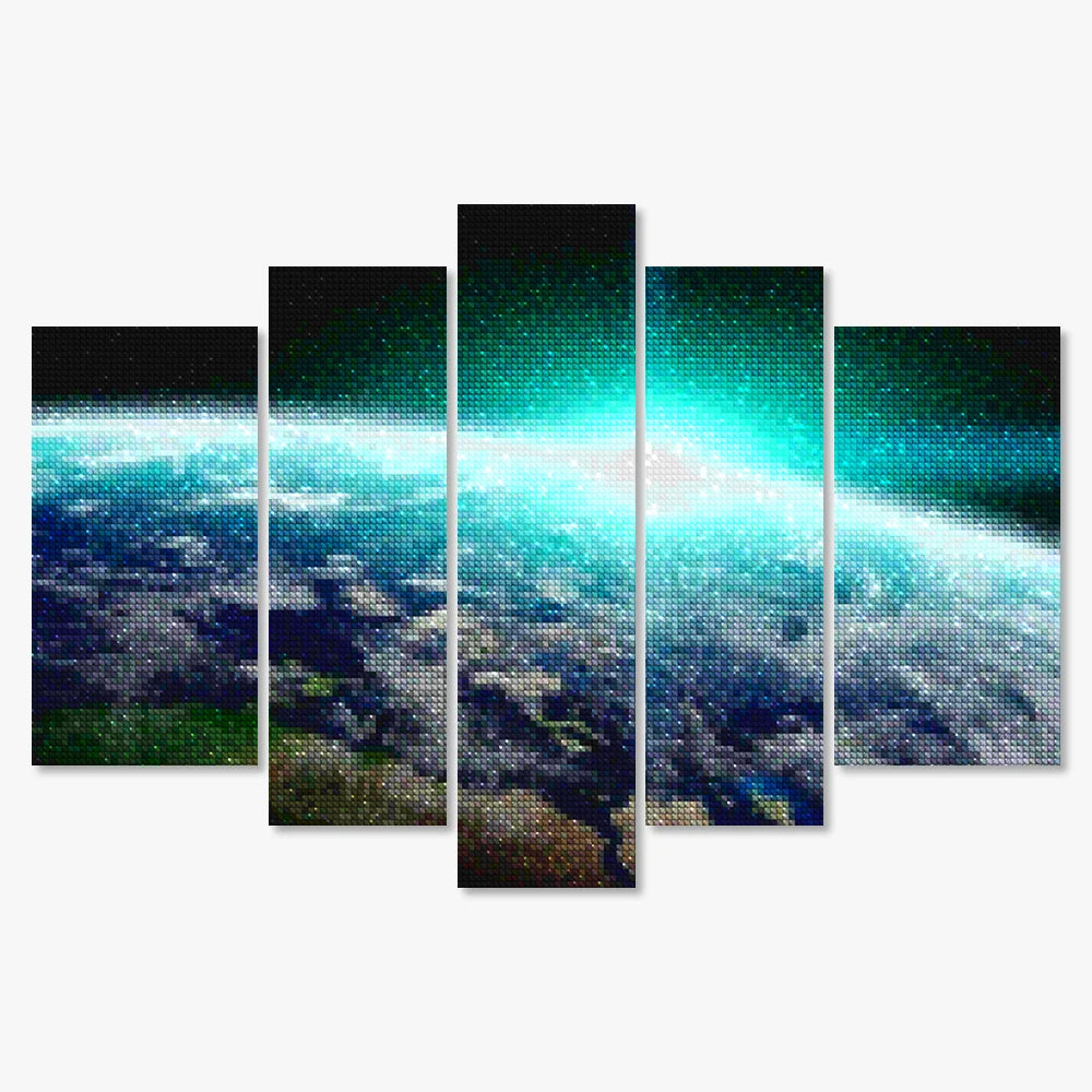 Diamantmaling Jorden 5 dele - SEOS Shop ®