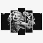 Diamantmaleri Marilyn Monroe 5 paneler - SEOS Shop ®