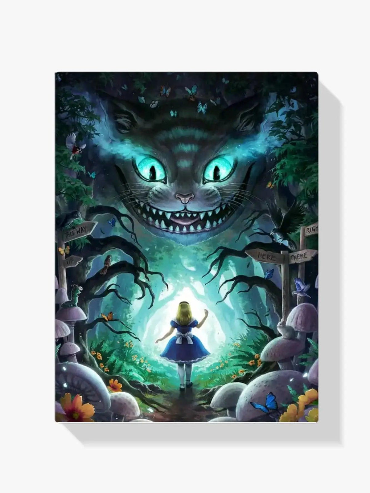 Diamantmaleri - Alice træder ind i Eventyrland