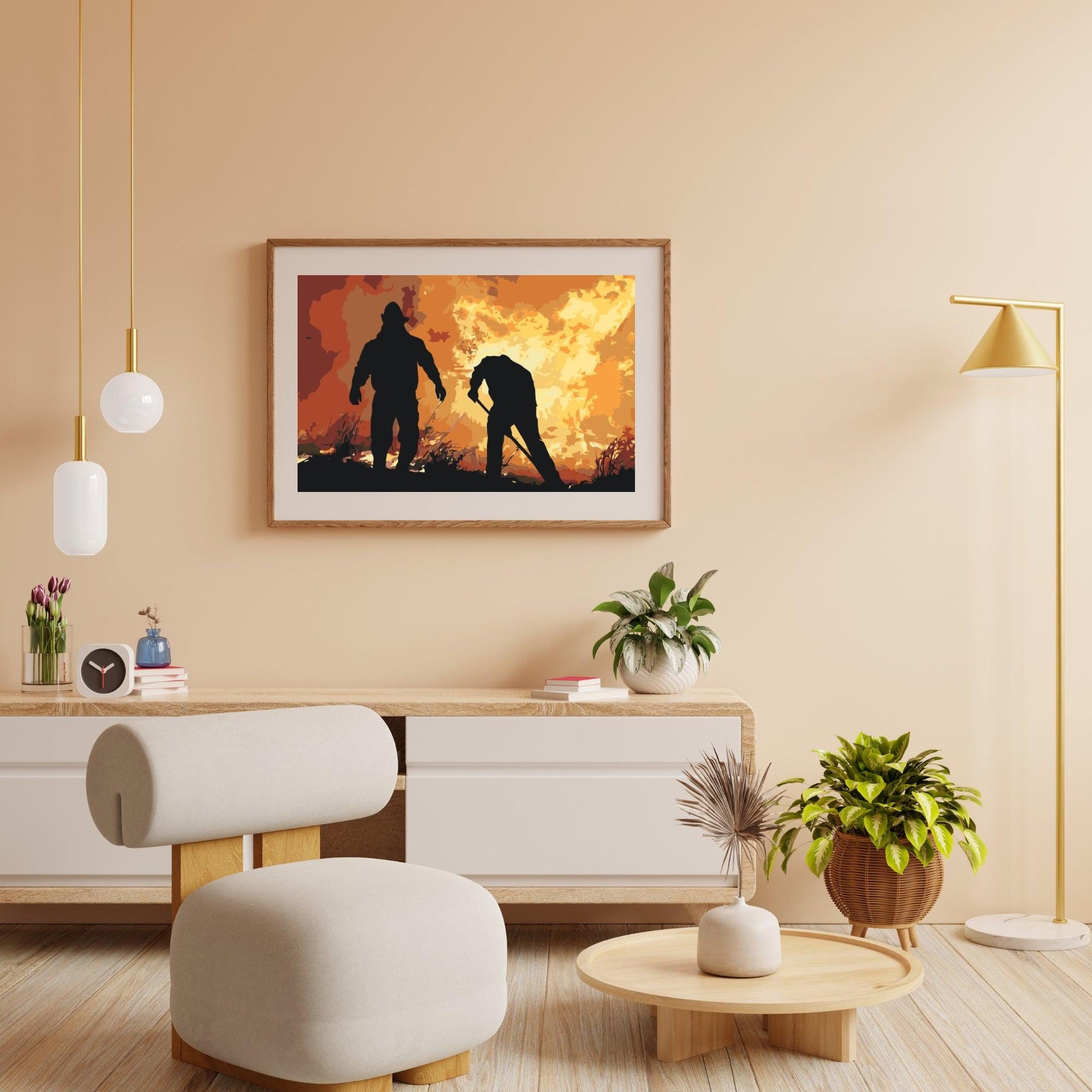 Diamantmaling - Brandmænd i aktion - SEOS Shop ®