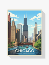 Diamantmaling - Chicago, USA