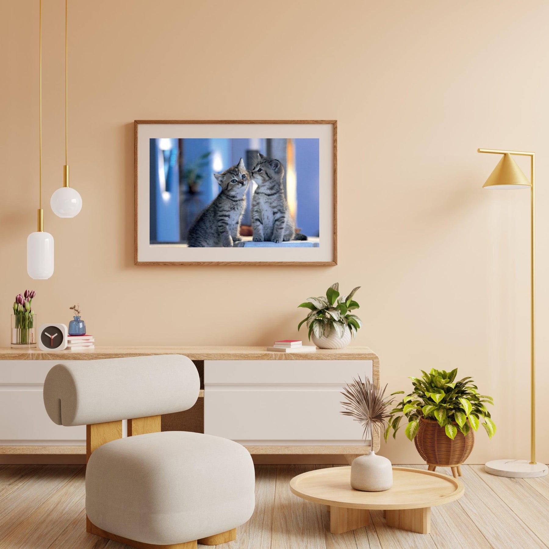 Diamantmaling - Familiekatte - SEOS®