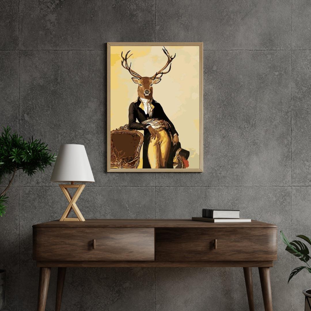 Diamantmaleri - Herrehjort - SEOS®