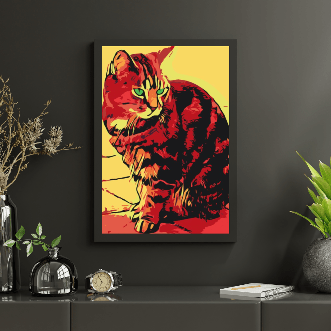 Diamantmaling - Grønne øjne - SEOS®