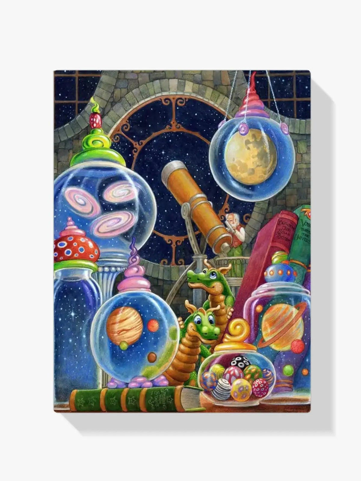 Diamantmaling - Universet i en krukke