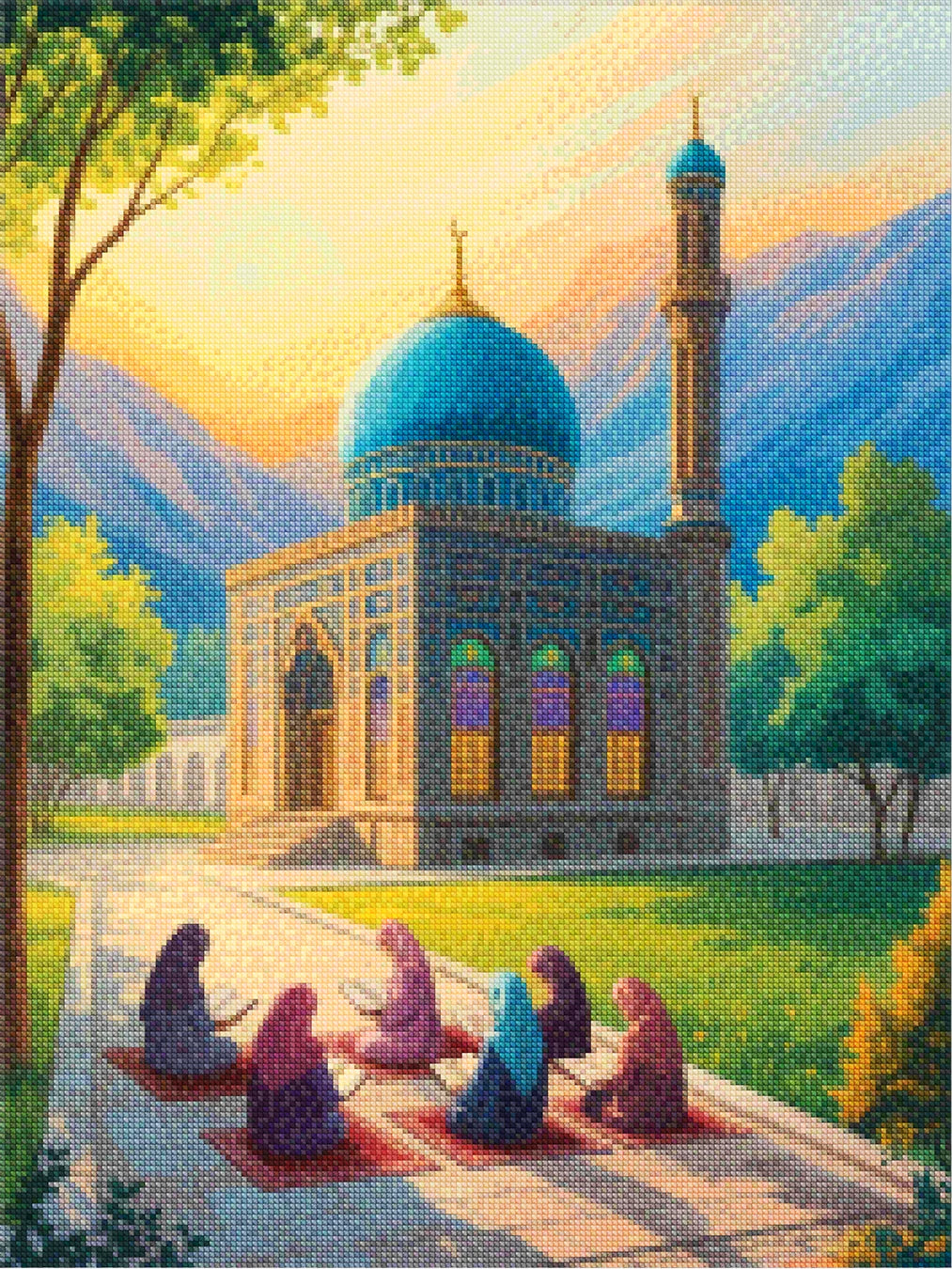 Diamantmaling - Summerpatch