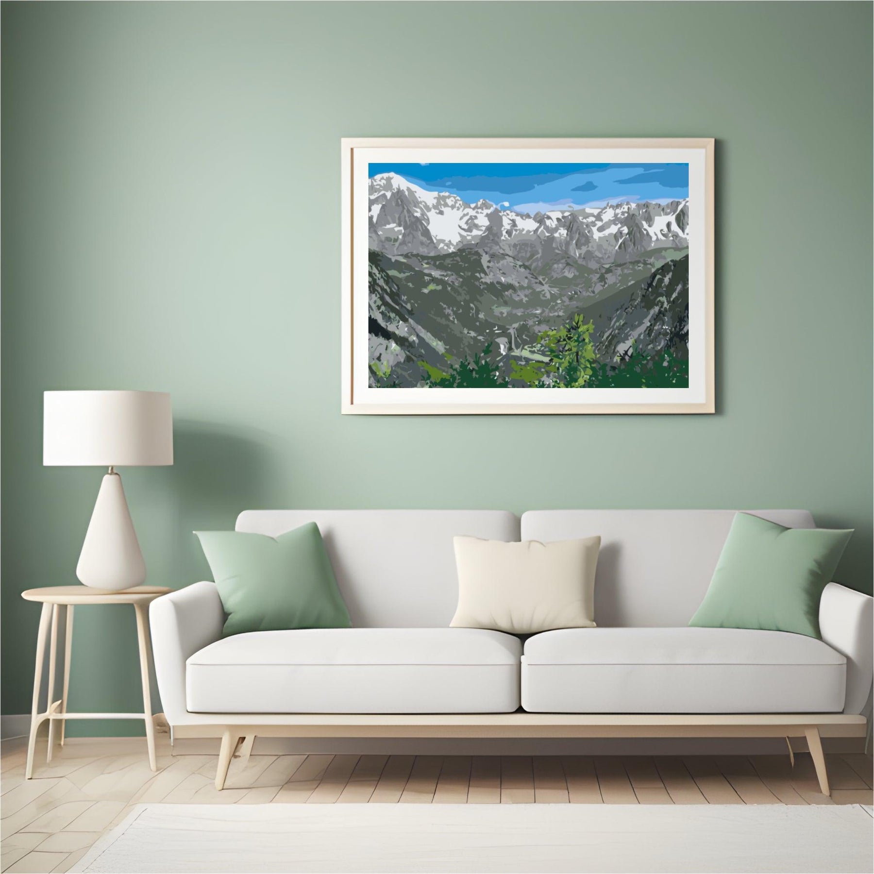 Diamantmaleri - Mont Blanc 2 - SEOS Shop ®